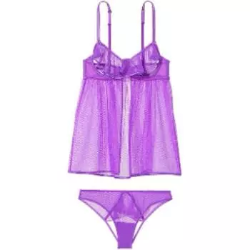 Victoria's Secret Пижамный комплект женский фиолетовый