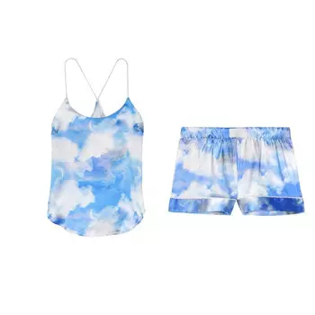 Victoria's Secret Пижамный комплект женский синий