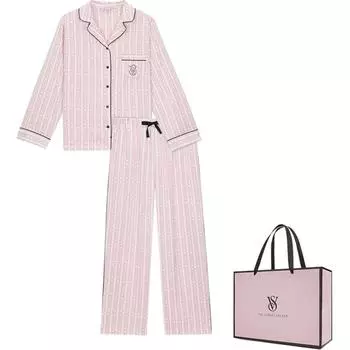 Victoria's Secret Пижамный комплект женский светло-розовый