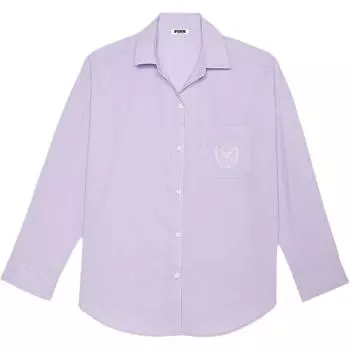 Victoria's Secret Пижамный топ PINK женский светло-фиолетовый