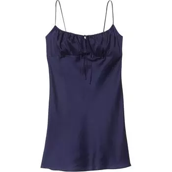 Victoria's Secret ПЛАТЬЕ-КОМБИНАЦИЯ PINK TENCEL/Ночная рубашка цвета «полночный темно-синий», женская, цвет морской волны