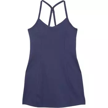 Victoria's Secret ПЛАТЬЕ PINK ULTIMATE ACTIVE / Платье-комбинация темно-синего цвета для женщин, темно-синего цвета