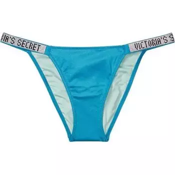 Victoria's Secret Плавательные шорты женские, 1 пара, синие