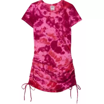 Victoria's Secret Розовая ночная рубашка женская красная