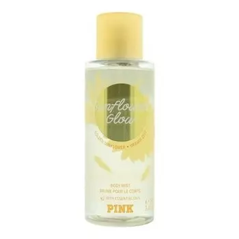 Victoria's Secret Розовый сияющий спрей для тела с подсолнухом, 250 мл