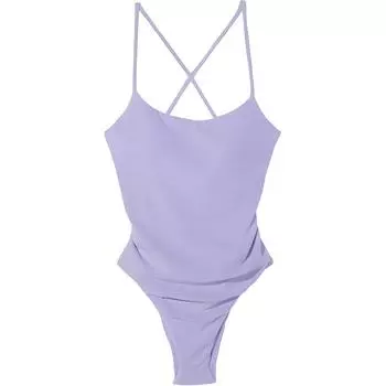 Victoria's Secret Слитный женский купальник, фиолетовый бархат