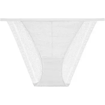 Victoria's Secret Трусы DREAM ANGELS женские, 1 упаковка, цвет "кокосовый белый"