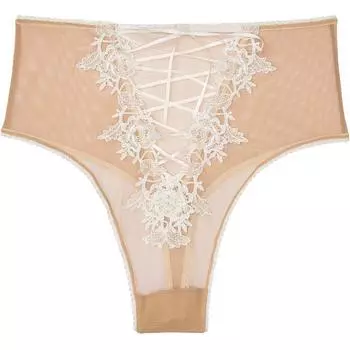 Victoria's Secret Трусы DREAM ANGELS женские, 1 упаковка, цвет "кокосовый белый"