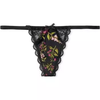 Victoria's Secret Трусы женские, 1 шт., черные
