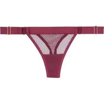 Victoria's Secret Трусы женские, 1 шт., бордовые