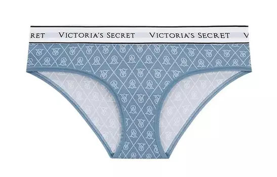 Victoria's Secret Трусы женские, 1 шт., синие