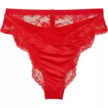 Victoria's Secret Трусы женские, 1 шт., красные