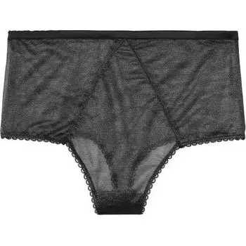 Victoria's Secret Трусы женские, 1 шт., черные, Flash