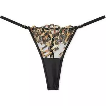 Victoria's Secret Трусы женские, 1 шт., черные