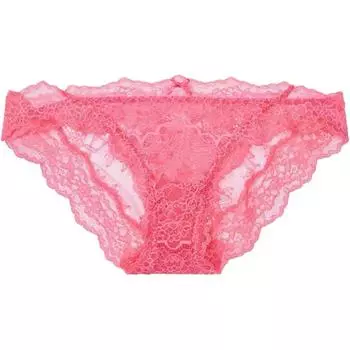 Victoria's Secret Трусы женские, 1 упаковка, розово-красные