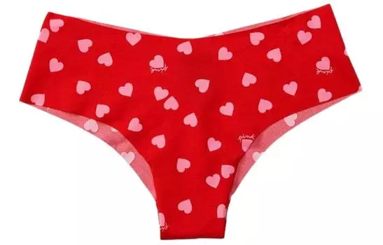Victoria's Secret Трусы женские, 1 упаковка, цвет "Острый перец красный"