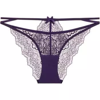 Victoria's Secret Трусы женские DREAM ANGELS, 1 шт., ночные, фиолетовые