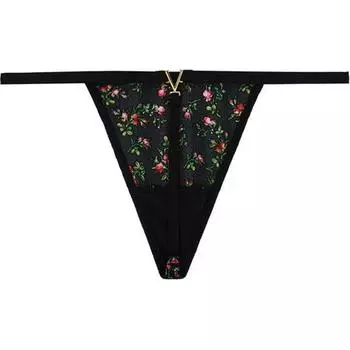 Victoria's Secret Трусы женские PINK, 1 шт., черные