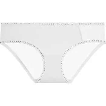 Victoria's Secret Женские трусы THE MIX, 1 упаковка, цвет: кокосовый, белый