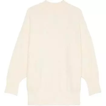 Victoria's Secret Женский свитер с круглым вырезом из шенилла PINK/белый панцирь