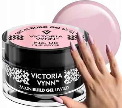 Victoria Vynn Build Gel Самовыравнивающийся строительный гель - 08 Pink Cover 15 мл