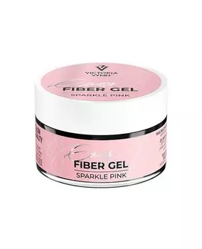Victoria Vynn Easy Fiber Gel Sparkle Pink 15 мл