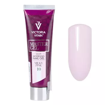 Victoria Vynn Master Gel Milky Pink №10 Тюбик 60г Акриловый гель