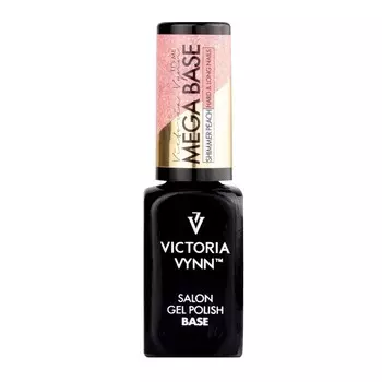 Victoria Vynn, Mega Base Shimmer Peach, гибридный лак для ногтей, 8 мл