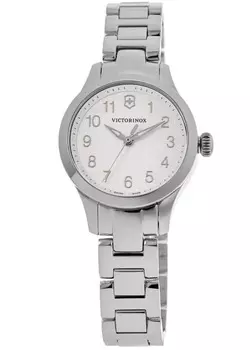 Victorinox Swiss Army Alliance XS кварцевые женские часы с жемчужно-белым циферблатом из стали 241840