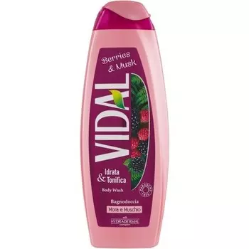 Vidal Sassoon Пена для ванны Vidal Blackberry And Moss тонизирующая 500 мл