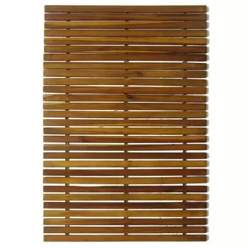 VidaXL Коврик для ванной из дерева акации, 2 шт., 80 x 50 см