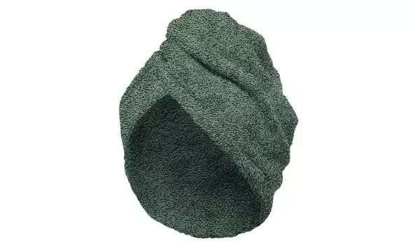 VidaXL Плотная штора с крючками Linen Look Grey 290x245 см - Шторы - Шторы - Шторы с металлическими люверсами - Шторы с металлическими люверсами M'Deco, зеленый