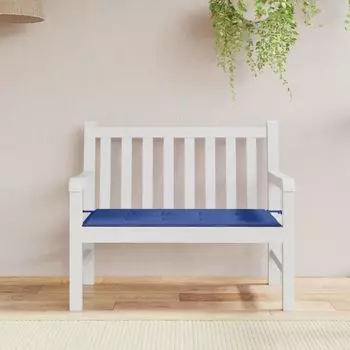 VidaXL подушка для садовой скамейки королевский синий 120x50x3 см ткань Оксфорд - подушка для садовой скамейки - подушки для садовой скамейки - подушка для садовой скамейки - подушка для сиденья садовой скамейки
