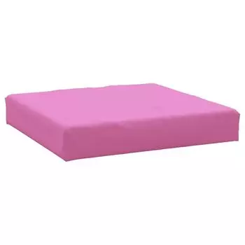 VidaXL Подушка Паллет Розовая 60x60x8 см ткань Оксфорд, розовый