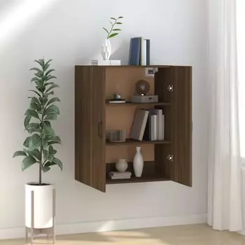 VidaXL подвесной шкаф под коричневый дуб 69,5x34x90 см, материал дерева