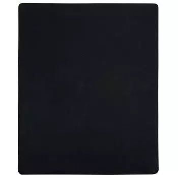 VidaXL Простыня джерси черного цвета 180x200 см, хлопок