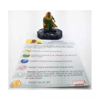 Видение №003 (С), Marvel HeroClix - Civil War Organized Play - Singles