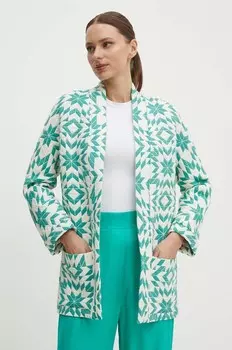 ВИДЕО блейзер La Petite Franaise, зеленый