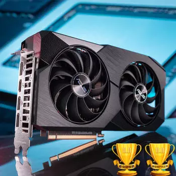 Видеокарта Asus DUAL AMD Radeon RX 6600 8GB