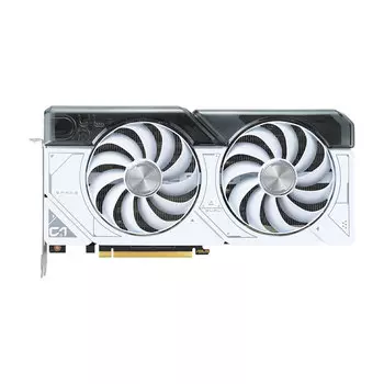 Видеокарта Asus DUAL GeForce RTX 4070 SUPER, 12ГБ, белый
