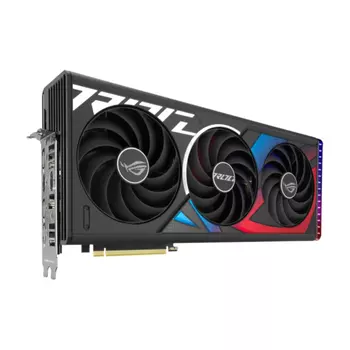 Видеокарта ASUS ROG Strix GeForce RTX 4070 Ti SUPER OC Edition, 16 ГБ, темно-серый