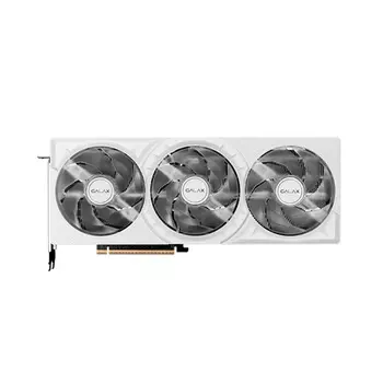 Видеокарта GALAX GeForce RTX 5070 Ti 1-Click OC White, 16 Гб, белый