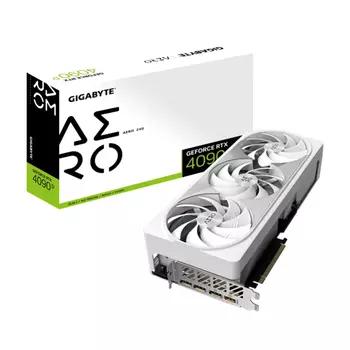 Видеокарта GIGABYTE RTX 4090 D AERO 24G, 24 ГБ, белый