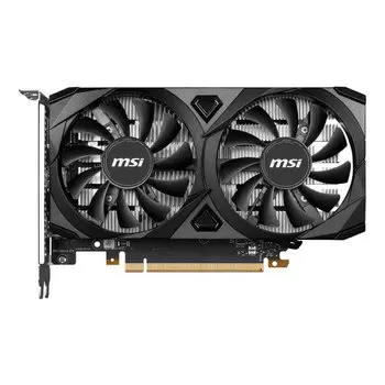 Видеокарта MSI GeForce RTX 3050 Ventus 2X OC, 6Гб, черный
