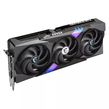 Видеокарта MSI GeForce RTX 5080 GAMING TRIO OC, 16Гб, черный