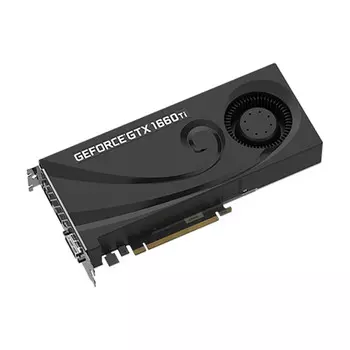 Видеокарта PNY GeForce GTX 1660 Ti, 6 ГБ, черный