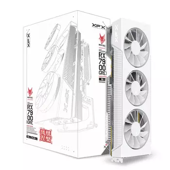 Видеокарта XFX RX 7900 GRE Phoenix Nirvana, 16 ГБ, белый