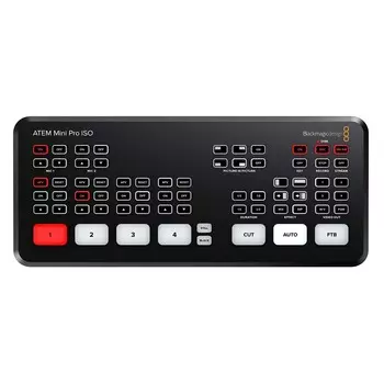 Видеомикшер Blackmagic Design ATEM Mini Pro ISO, черный