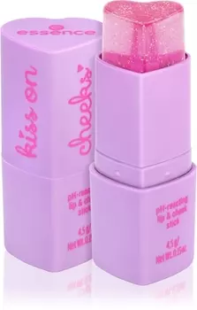 Vieфункциональная косметика для макияжа губ и щек essence kiss on cheeks, 01 Be Mine! 4,5 g