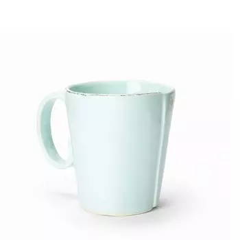 VIETRI Lastra Серая кружка, синий